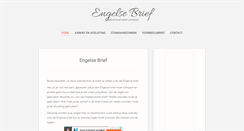 Desktop Screenshot of engelsebrief.nl