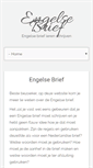 Mobile Screenshot of engelsebrief.nl